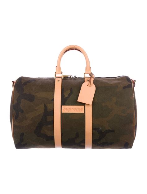 louis vuitton supreme keepall|louis vuitton keepall monogram.